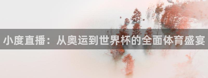 88看球: nba直播_足球篮球免费在线直播：小度直播：从奥运到世界杯的全面体育盛宴